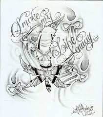 Tattoo Flash Aztec Evil Gangster Prison Cars Chineese Women Day Of Dead 10 00 Chicano Art Tattoos Tattoo Flash Art Prison Art