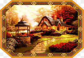 Thomas kinkade lighthouse jigsaw puzzles. Thomas Kinkade Painter Of Light Png Images Pngwing