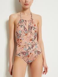 Cicekli Myo Bikini Ustu Moda Stilleri Tek Parca