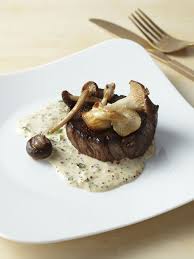 Filet Mignon With Mustard Cream And Wild Mushrooms Recipe Food Network Kitchen Food Network Foodnetwor Food Network Recipes Wild Mushroom Recipes Recipes