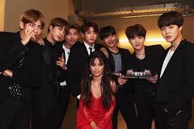 Bts At The Bbma S With Camila Cabello Bts Billboard Music Awards Bts Billboard Billboard Music Awards