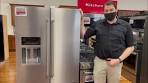 KitchenAid 26.8 cu.ft. 36” standard depth French door ...