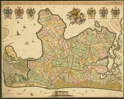 Kaart Van Het Hoogheemraadschap Van De Uitwaterende Sluizen Van Kennemerland En West Friesland Door Jan Jansz Dou Eenbl Oude Kaarten Kaarten Antieke Kaarten