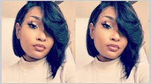 Easy everyday makeup tutorial meg feather; Gorgeous Layered Brazilian Deep Side Part Bob Ft Ywigs Youtube