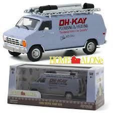 You can save a lot of money because. Contemporary Manufacture Greenlight 1 43 Home Alone Oh Kay Plumbing Heating 1986 Dodge Ram Van 86560 Toys Hobbies