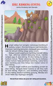 Si bungsu & domba) suci: Asal Usul Kambing Gunung Yang Suka Diincar Serigala Ebook Anak