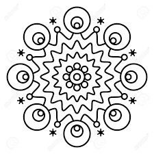 Whether you are looking for printable complex pages or sweet and simple designs, you're sure to find a page you love below. Simple Floral Mandala Print Easy Coloring Page Illustration For Kids And Adult Beginners Royalty Free Cliparts Vectors And Stock Illustration Image 111754671