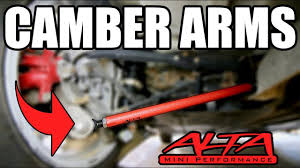 The camber is the number of degrees the top of the wheel sticks outward (positive) or inward (negative) from a vertical plane. How To Correct Camber After Lowering Your Car Youtube