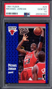 5 out of 5 stars. Psa 10 Michael Jordan 1991 92 Fleer 29 Chicago Bulls Hof Goat Rare Gem Mint Ebay Michael Jordan Chicago Bulls Michael Jordan Basketball Cards Michael Jordan Basketball