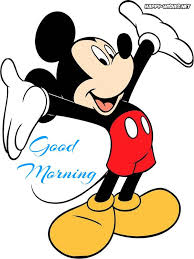 The morning is a wonderful time marking a new beginning of the day. Good Morning Cartoon Images With Micky Mouse Dog Photo Mickey Mouse Jpg 600x800 Wallpaper Teahub Io