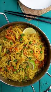 Vegetable Singapore Noodles Recipe Vermicelli Recipes Recipes Singapore Noodles