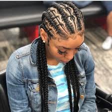 From their origins in africa, through the days of slavery and into today's pop culture, cornrow braids have long been associated with the black community. Braiding Hairstyles African American Feed In Braids Hairstyles Cool Braid Hairstyles Natural Hair Styles