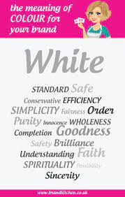 White, an inherently positive color, is associated with purity, virginity, innocence, light, goodness, heaven, safety, brilliance, illumination, understanding, cleanliness, faith, beginnings, sterility, spirituality, possibility, humility, sincerity, protection, softness, and perfection. White Colour Meaning Google Suche Color Meanings Color Personality Color Psychology