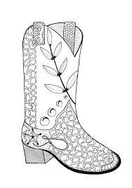 Cowboy hat (56k) cowboy boot (65k) cowboy boot (56k) cowboy boots and hat. Cowboy Boot Coloring Page Novocom Top