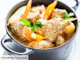 Le Lapin A La Moutarde De Chez Allard Par Laetitia Rouabah Recettes Recette Recette Plat Plat Du Jour