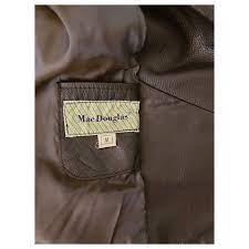 Mac Douglas Biker Jackets Biker Jackets Leather Brown Ref 123140 Joli Closet