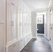 Ema peter photography www.emapeter.com inspiration for a timeless black floor laundry room remodel in. Floor To Ceiling Mudroom Cabinets Design Ideas
