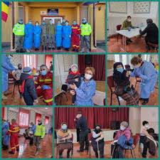 Echipele mobile ale Spitalului Militar au vaccinat populația din Ciorăști