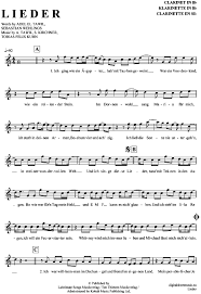 Wir haben eine sammlung der schönsten lieder für die trauung, den einzug, auszug und auch für musik ist emotional. Lieder Klarinette In B Adel Tawil Tawil Adel Popmusik Ab 1980