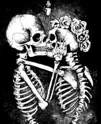 Love Dead Skull Art Skull Art