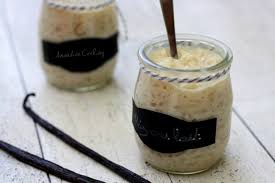 Riz Au Lait A La Vanille Amandine Cooking Riz Au Lait Recette Riz Au Lait Riz