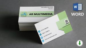 Start with a template, add your details, and get professional results in minutes. Ms Word Tutorial Name Cards Ms Word 2019 Double Sided Business Card Template Word Ar Multimedia Youtube