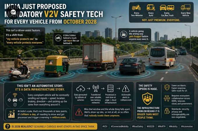 India may make automatic emergency braking mandatory in new cars from October 2030 under proposed road safety rules being considered by the Nitin Gadkari-led Ministry of Road Transport and Highways, a