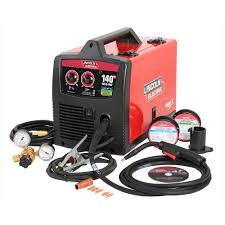 Lincoln Electric 140 Amp Weld Pak 140 Hd Mig Wire Feed Welder With Magnum 100l Gun Sample Spools Of Mig Wire And Flux Wire 115v