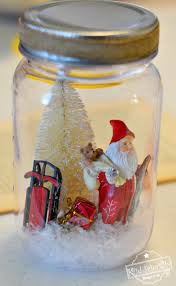 Download Diy Mason Jar Snow Globes For A Winter Or Christmas Craft Or Christmas Ornament Yellowimages Mockups