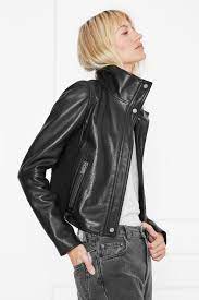 Anine Bing Olivia Leather Jacket Leather Jacket Jackets Professional Attire