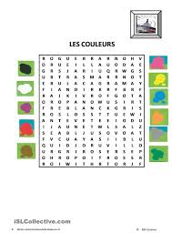 Les Couleurs Les Couleurs En Francais Enseignement Du Francais Fle