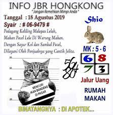 Syairtogel Jbr Hongkong Minggu 18 Agustus 2019 Buku Tanggal Gambar