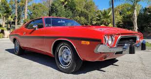 Image result for Bright Red 1973 Challenger