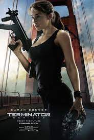 Rise of the machines the return of arnold schwarzenegger in a starring role as a new version of the iconic character. Almost Everyone S A Terminator In The New Terminator Genisys Character Posters Terminator Movies Terminator Genisys Terminator Genisys Emilia Clarke