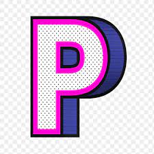 Letter P Png 3d Halftone Effect Typography Free Image By Rawpixel Com Wan Halftone Lettering Typography