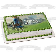 Today, i am going to share the recipe of this cake that you may have seen in the game the legend of zelda: Legends Of Zelda Breath Of The Wild Link Bow And Arrow Mountains Edibl A Birthday Place