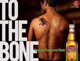 Desperados Spider Desperados Beer Print Ad Boisson Publicite