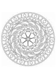 Mandala Coloring Pages Pdf Coloring Home If you like the mandala and want to color it, click the print button or download the mandala as a pdf.