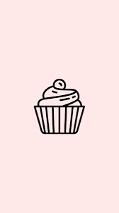 Birthday Cake Instagram Highlight Cover Pink Instagram Highlight Icon Blush Pink Cupcake Pastry Dessert In 2020 Instagram Highlight Icons Instagram Icons Cupcake Icon