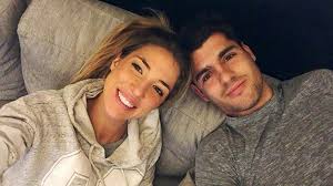 You will not eat my girlfriend! Photo Alvaro Morata Recharges With His Wife Ahead Of Chelsea V Newcastle