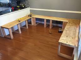 Allow for the total booth width to be between 64 to 74, from the top of one seat back to the top of the other. Booth Dining Room Table 36 New Ideas Download