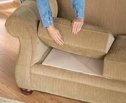 cushions on sofa