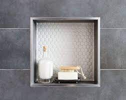 Shower Niche Tile Metal Edging Tile Shower Niche Shower Niche Tile Trim