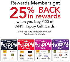 Save money on electronics, furniture, paper products and oth. Expired Office Depot Officemax Earn 25 Rewards On All Happy Gift Cards Limit 25 In Rewards Gc Galore