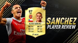 Alexis sánchez is a chilean professional football player who best plays at the. Fifa 17 Sanchez Review 87 Alexis Sanchez Player Review Fifa 17 Ultimate Team Youtube