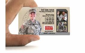 This finish also protects the cards from scratches, dirt, and other marks. National Guard Business Cards By Rickie Designs 4 You D T Design Studio In San Diego Ca Alignable