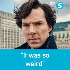 Attention Sherlock fans: sitting around in your underwear with Benedict  Cumberbatch isn't as exciting as it sounds, apparently. It's pretty  awkward. 😂🔍🤷‍♂️