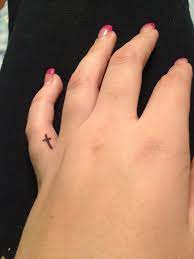 #finger tattoos #girls with tattoos #art #tattoos #hand tattoos. Cross On Pinky Finger Tattoo Google Search Tiny Tattoos For Women Tattoos Small Tattoos For Guys