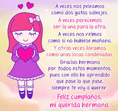 Sólo deseo cosas buenas para ti, por ser la mejor hermana del mundo. Bonitas Frases De Cumpleanos Para Una Hermana Feliz Cumpleanos Hermanito Mensajes De Feliz Cumpleanos Hermana Mensaje De Feliz Cumpleanos
