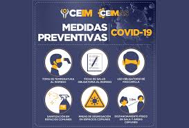 Очередной спад новых инфицированных за сутки. Medidas Preventivas En Periodo De Covid 19 Ceim